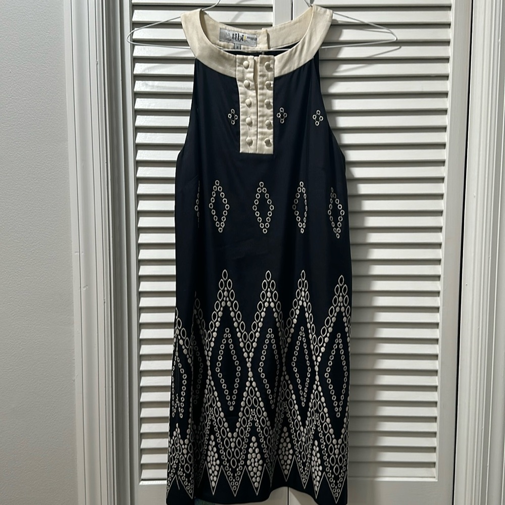 Tibi halter embroidered dress, Sz 2
